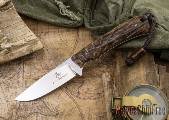 Arno Bernard Knives: Badger - Kudu Bone 19