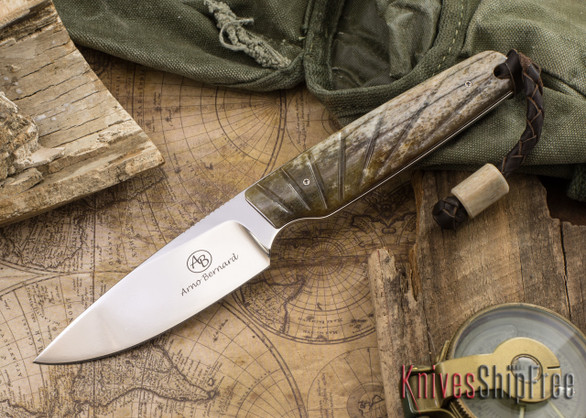 Arno Bernard Knives: Bongo - Giraffe Bone 10