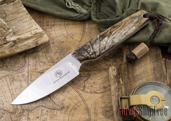 Arno Bernard Knives: Bongo - Giraffe Bone 16