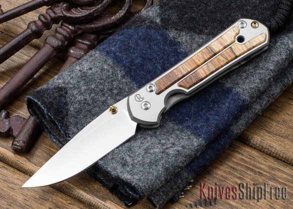 Chris Reeve Knives: Small Sebenza 21 - Spalted Beech - 070602