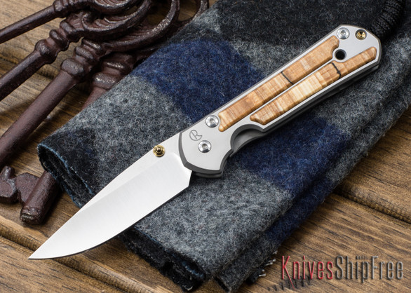 Chris Reeve Knives: Small Sebenza 21 - Spalted Beech - 070607