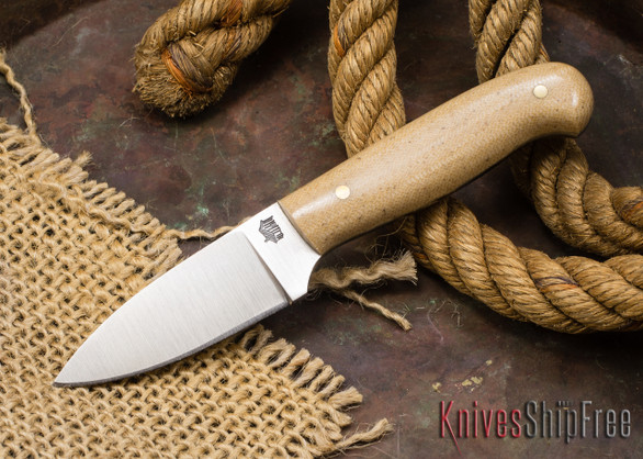 L.T. Wright Knives: Patriot - Snakeskin Micarta - Matte