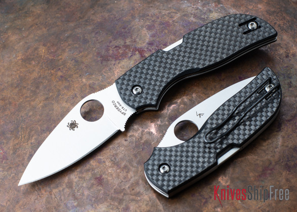 Spyderco: Chaparral - Textured Carbon Fiber / G-10 - CTS-XHP - C152CFP