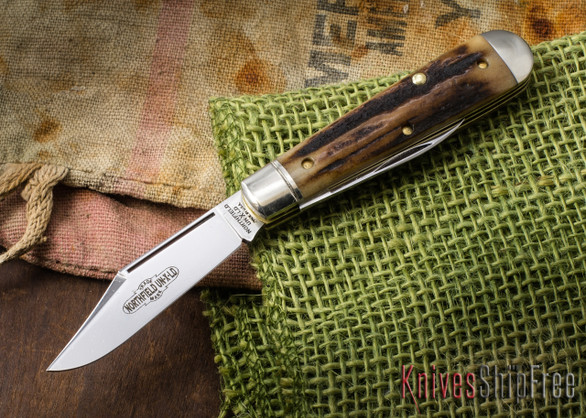 Great Eastern Cutlery: #14 Northfield UN-X-LD - Two-Blade - Sambar Stag 14