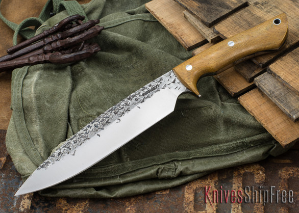Lon Humphrey Knives: Ranger - Natural Micarta - 086