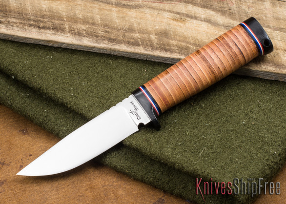 Cross Knives: Woodsman - Stacked Leather