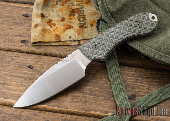 Bradford Knives: Guardian 4 - OD Green G-10 - N690