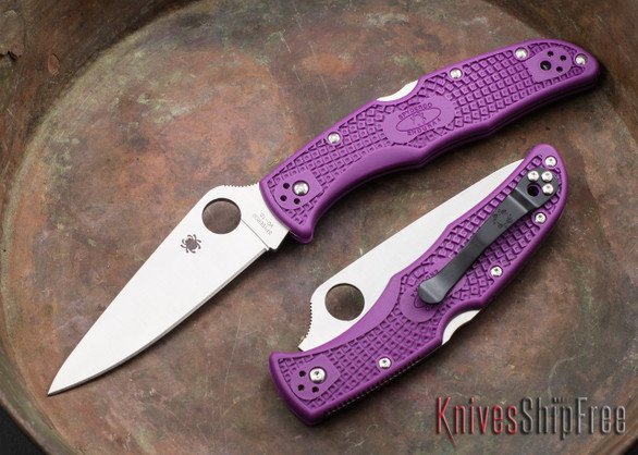 Spyderco: Endura 4 - Purple FRN - VG-10 - C10FPPR
