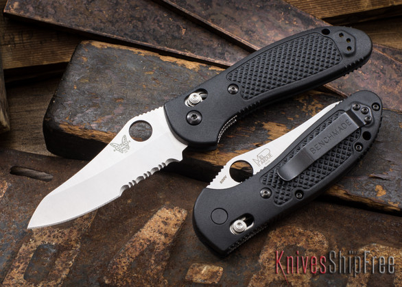Benchmade Knives: 550S-S30V Griptilian - Sheepsfoot - Serrated Blade - CPM-S30V - AXIS Lock