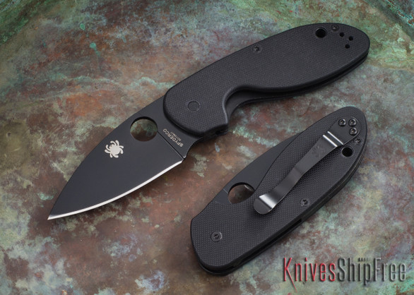 Spyderco: Efficient - Black Blade - Black G-10 - C216GPBBK