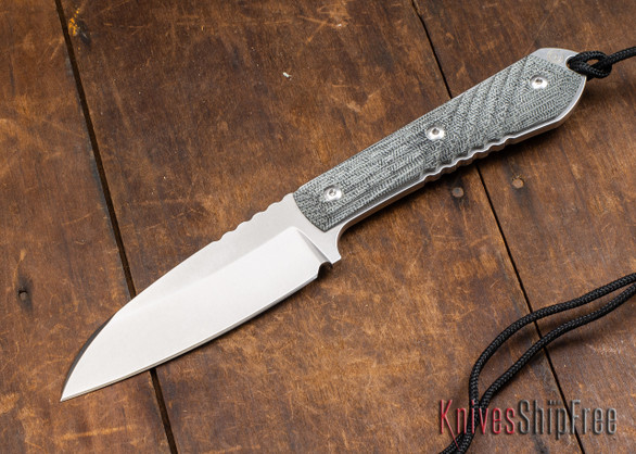 Chris Reeve Knives: Nyala - Black Canvas Micarta - Insingo