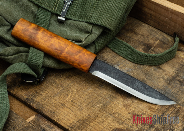 Helle Viking - 4.3" Utility Knife - Curly Birch 10