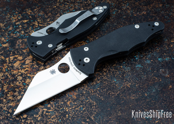 Spyderco: Yojimbo 2 - Black G-10 - CPM-S30V - Compression Lock - C85GP2