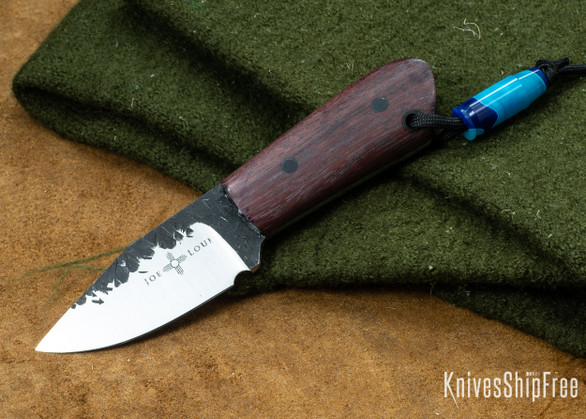 Joe Loui Knives: Chico - Purple Heart Wood - 1084 Steel