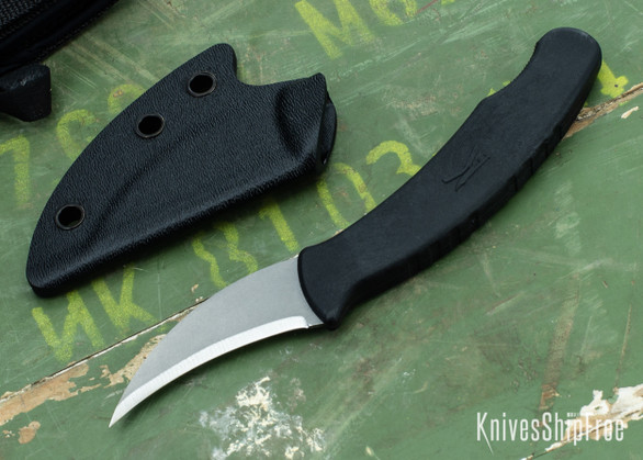 Ed's Manifesto & Kopis Designs: L-Via Field Knife - Blast & Tumbled Finish