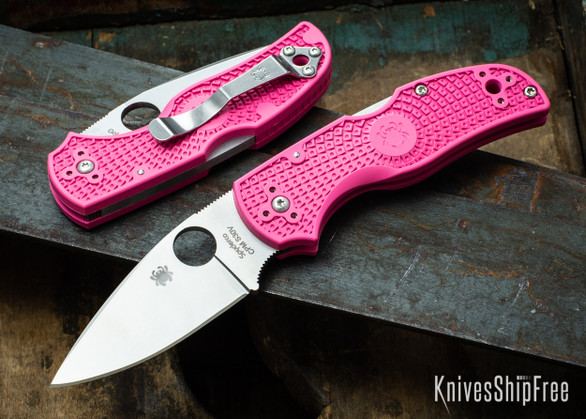 Spyderco: Native 5 Lightweight - Pink FRN - CPM-S30V - C41PPN5