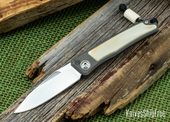 Arno Bernard Knives: Rinkhals Titanium Slipjoint - Warthog Tusk - 042253