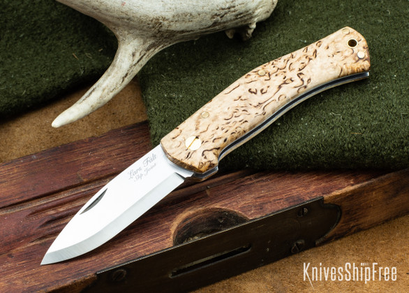 Casstrom: Lars Falt Slipjoint - Curly Birch 04