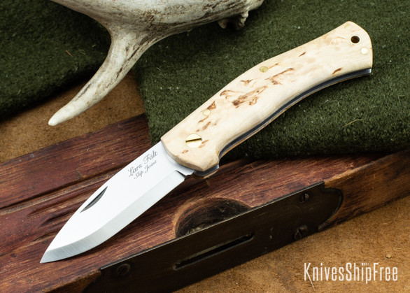 Casstrom: Lars Falt Slipjoint - Curly Birch 10