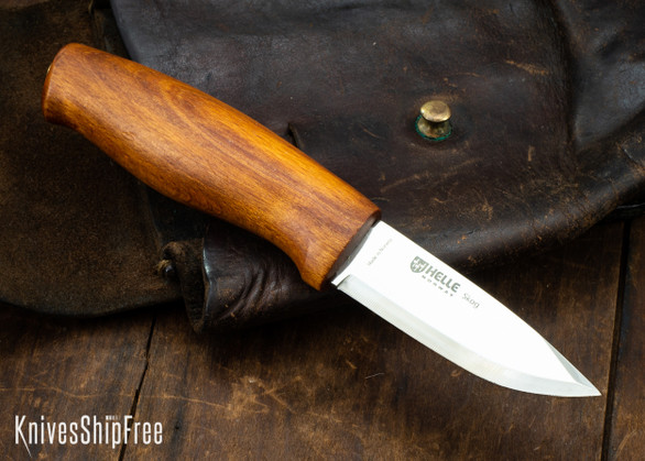 Helle Knives: Skog - 2.9" Scandi Blade - Beechwood