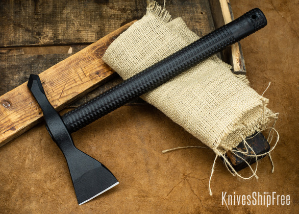 American Tomahawk: Model 1 - Black Supertough Nylon Handle - Drop-Forged 1060 Steel - Black Powdercoat