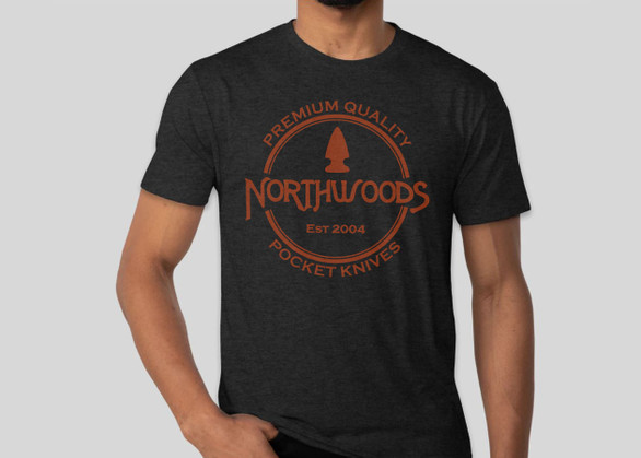 Northwoods Knives T-Shirt - Burnt Orange