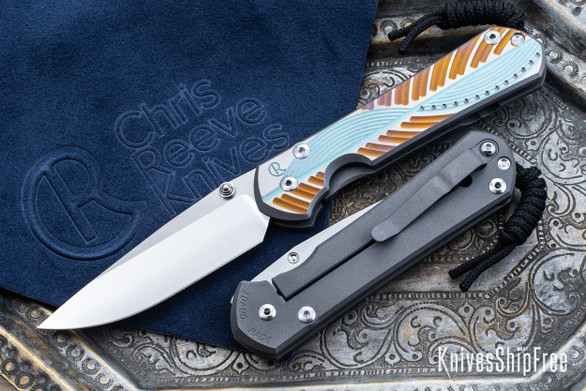  Chris Reeve Knives: Large Sebenza 31 - Unique Graphic - CR21DG002