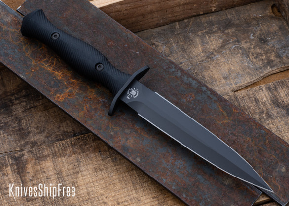 Spartan Blades: Harsey Dagger - Black Micarta - CPM-S45VN - Black PVD