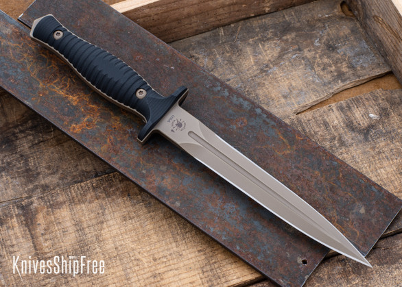 Spartan Blades: Spartan George V-14 - Black G-10 - CPM-S35VN - Flat Dark Earth PVD