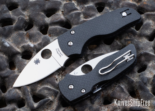 Spyderco: Lil' Native Sprint Run - Solid Carbon Fiber - CPM-S90V - C230CF90VP