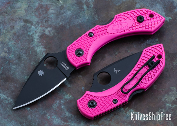 Spyderco: Dragonfly 2 Lightweight - Pink FRN - CPM-S30V - Black Blade - C28FPPNS30VBK2