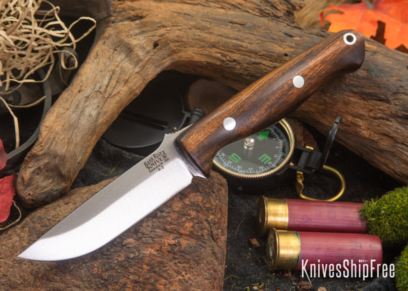 Bark River Knives: Gunny - Desert Ironwood - Black Liners #2