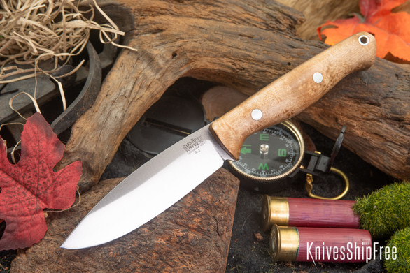 Bark River Knives: UP Gunny - Birdseye Maple