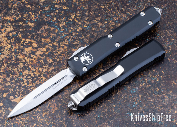 Microtech: Ultratech - Auto OTF - Double Edge - Stonewashed STD Blade - 122-10