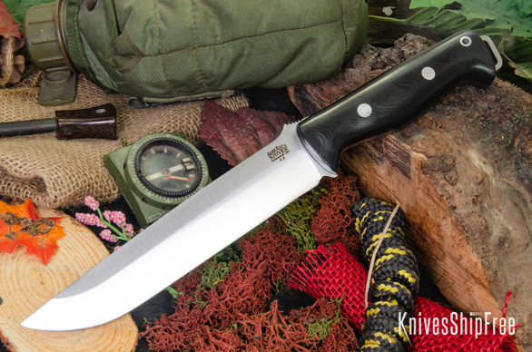 Bark River Knives: Bravo 2 - Black G-10