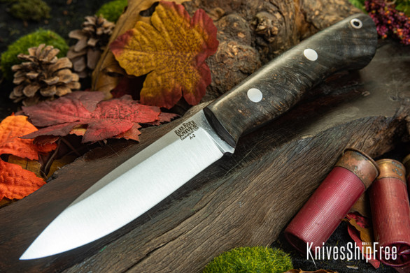 Bark River Knives: Aurora - Thunder Storm Burl