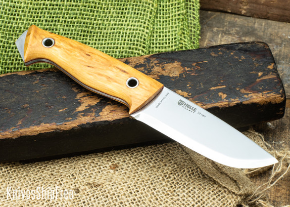 Helle Knives: Utvaer - Curly Birch