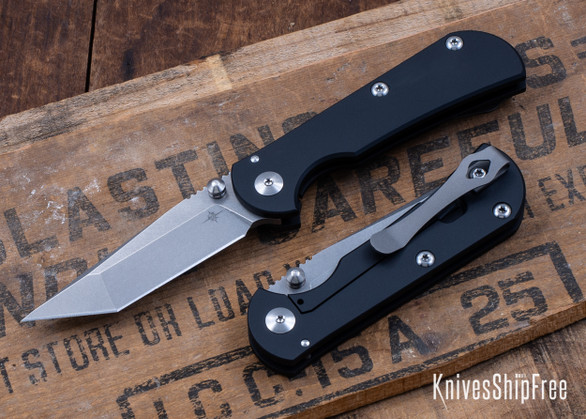 Toor Knives: Chasm T - Black KG Gunkote - Stone Finish CPM 154
