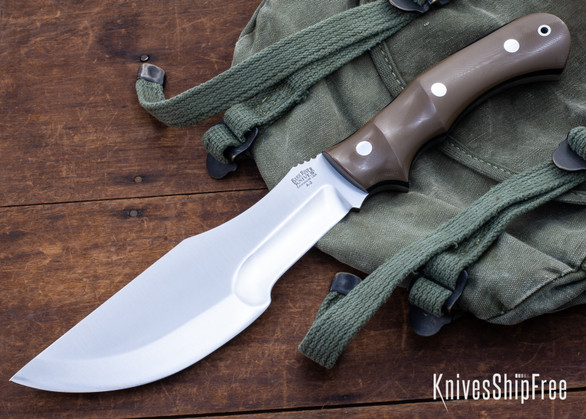 Bark River Knives: Trakker - Coyote Brown G-10
