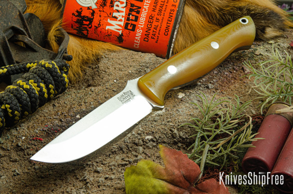 Bark River Knives: Gunny - CPM 3V - Lager G-10