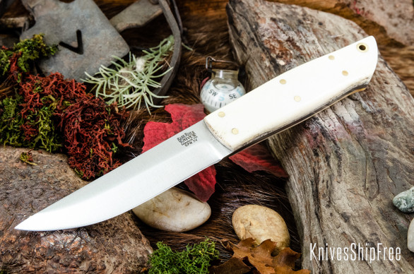 Bark River Knives: Puukko 3V - Smooth Bone