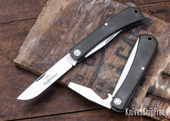 Great Eastern Cutlery: #71 Farm & Field - Sudbuster - OD Green Canvas Micarta