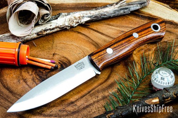 Bark River Knives: Aurora Scandi 3V - Desert Ironwood #6