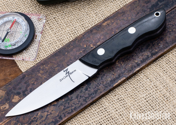 Zoe Crist Knives - Backpacker - Black Canvas Micarta