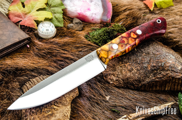 Bark River Knives: Aurora II - CPM 3V - Sunfire Dragon Scale