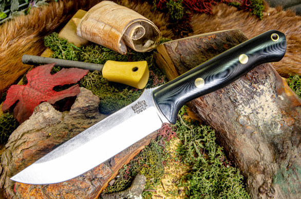 Bark River Knives: Bravo 1.25 LT - CPM 3V - Black G-10 L.E.