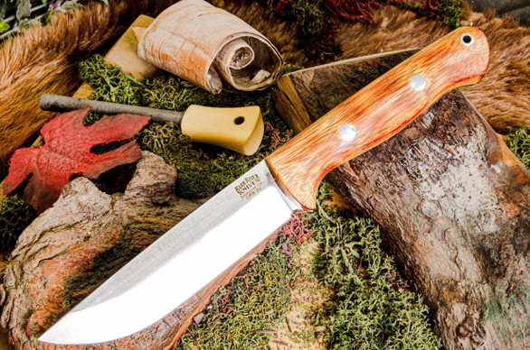 Bark River Knives: Bravo 1.25 LT - CPM 3V - Rampless - Osage Orange