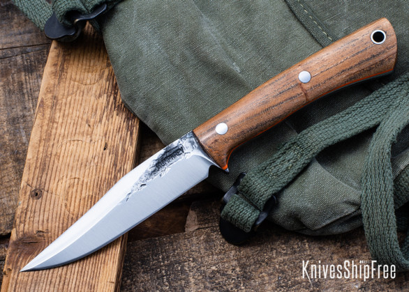 Lon Humphrey Knives: Minuteman - Forged 52100 - Storm Cherry - Orange Liners - LH28DI070