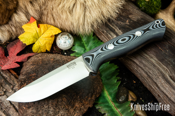 Bark River Knives: Bravo 1 - Rampless - Midnite Tiger G-10