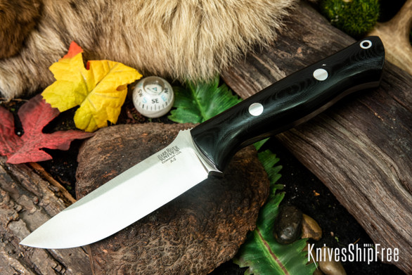 Bark River Knives: Bravo 1 - Black G-10